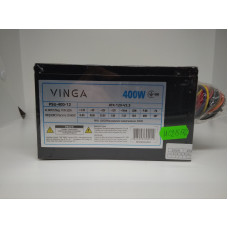 Блок живлення Vinga 400W (PSU-400-12 black) пасивний PFC, 1x120 мм Блок живлення Vinga 400W (PSU-400-12 black) пасивний PFC, 1x120 мм