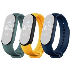 Набір ремінців для Mi Smart Band 5 (Blue Yellow Green)