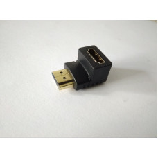 Перехідник Atcom HDMI-HDMI (папа-мама), для з'єднання HDMI кабелів під 90 градусів