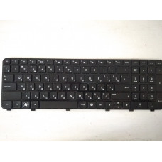 Клавіатура для ноутбука HP (Pavilion: dv6-6000, dv6-6b, dv6-6c), rus, black, з фреймом