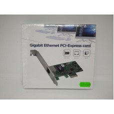 Контролер 1000 Base-TX PCI-E Realtek GEMBIRD (NIC-GX1) плата розширення, PCI-Express, RJ-45, 120 x 7