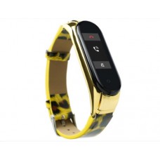 Ремінець Smart Band для Mi Band 4/3 Print Animal жовтий